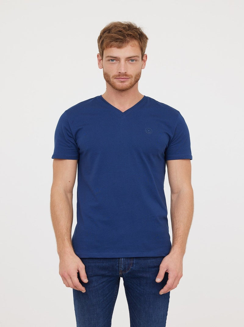Lee Cooper - T-Shirt AJESSY Marine Bleu marine - Kiabi