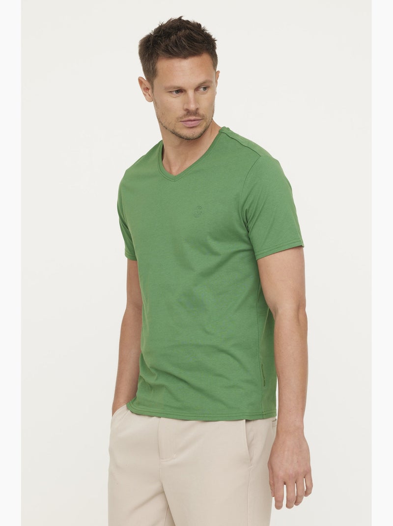 Lee Cooper - T-shirt AJESSY MC Lime Vert - Kiabi