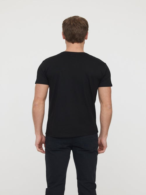 Lee Cooper - T-Shirt AJESSY Noir - Kiabi