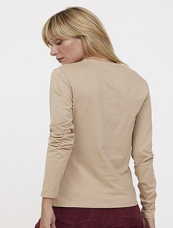 Lee Cooper - T-shirt Ajilo Argile Beige