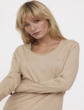 Lee Cooper - T-shirt Ajilo Argile Beige