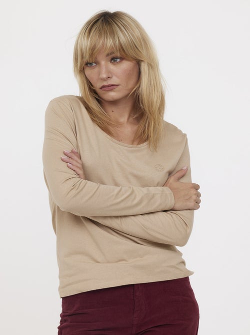 Lee Cooper - T-shirt Ajilo Argile Beige - Kiabi