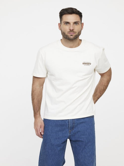 Lee Cooper - T-shirt AKERY Ivory - Kiabi