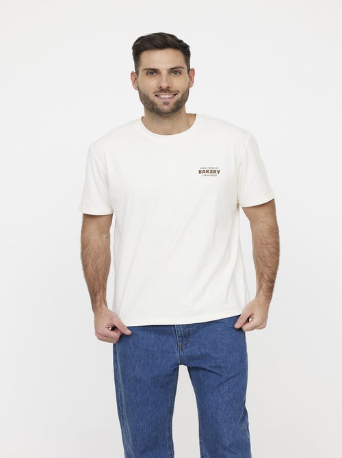 Lee Cooper - T-shirt AKERY Ivory - Kiabi