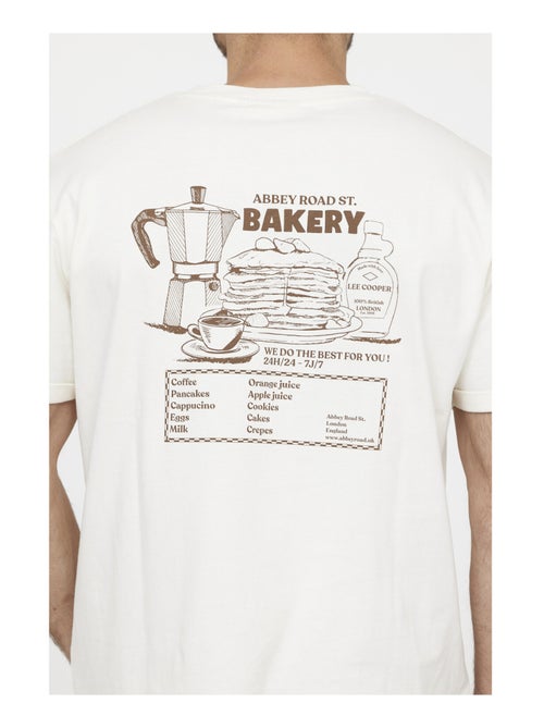 Lee Cooper - T-shirt AKERY Ivory - Kiabi