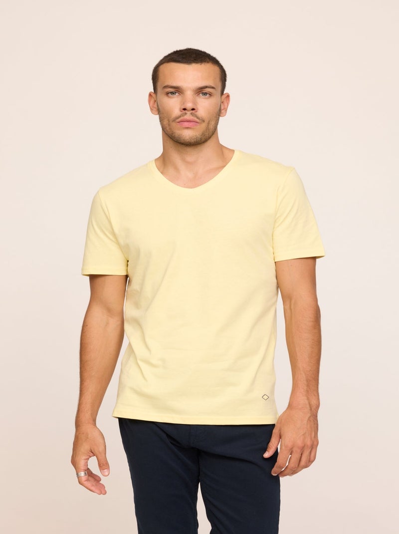 Lee Cooper - T-shirt AKILO Beurre Jaune - Kiabi