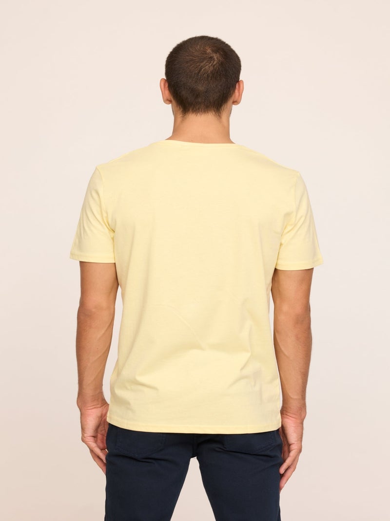 Lee Cooper - T-shirt AKILO Beurre Jaune - Kiabi
