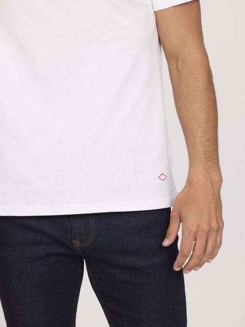 Lee Cooper - T-shirt AKILO Blanc - Kiabi