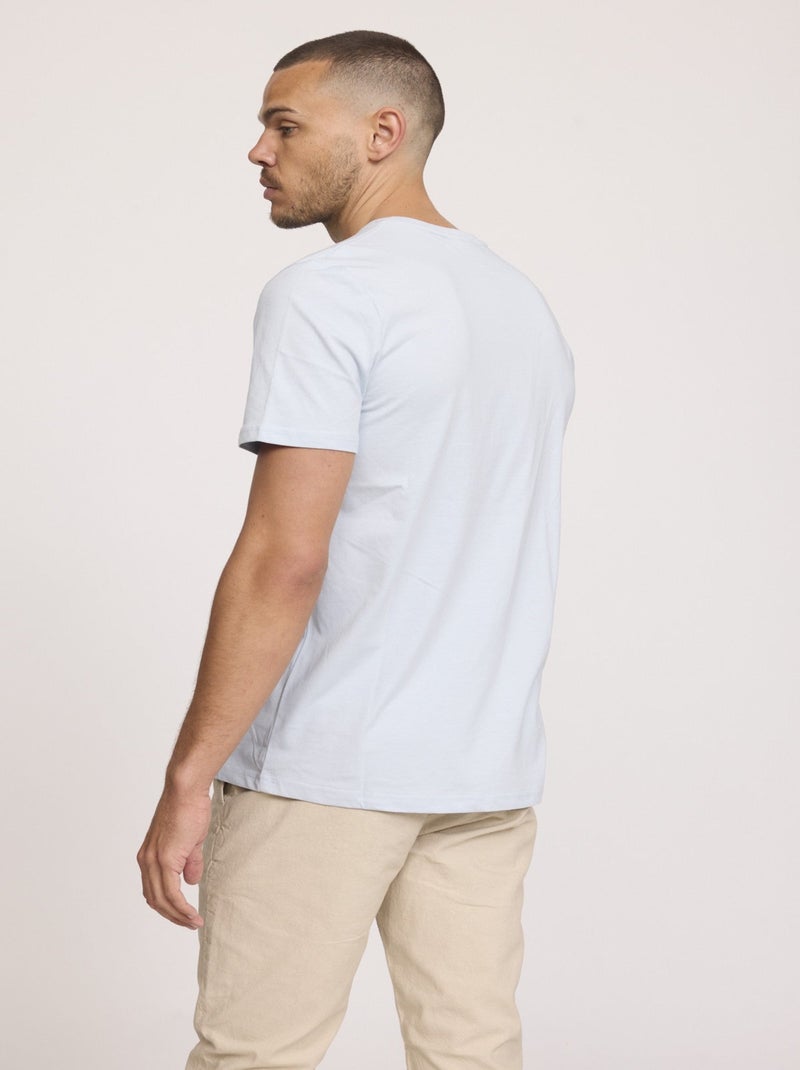 Lee Cooper - T-shirt AKILO Gris bleu Gris froid - Kiabi