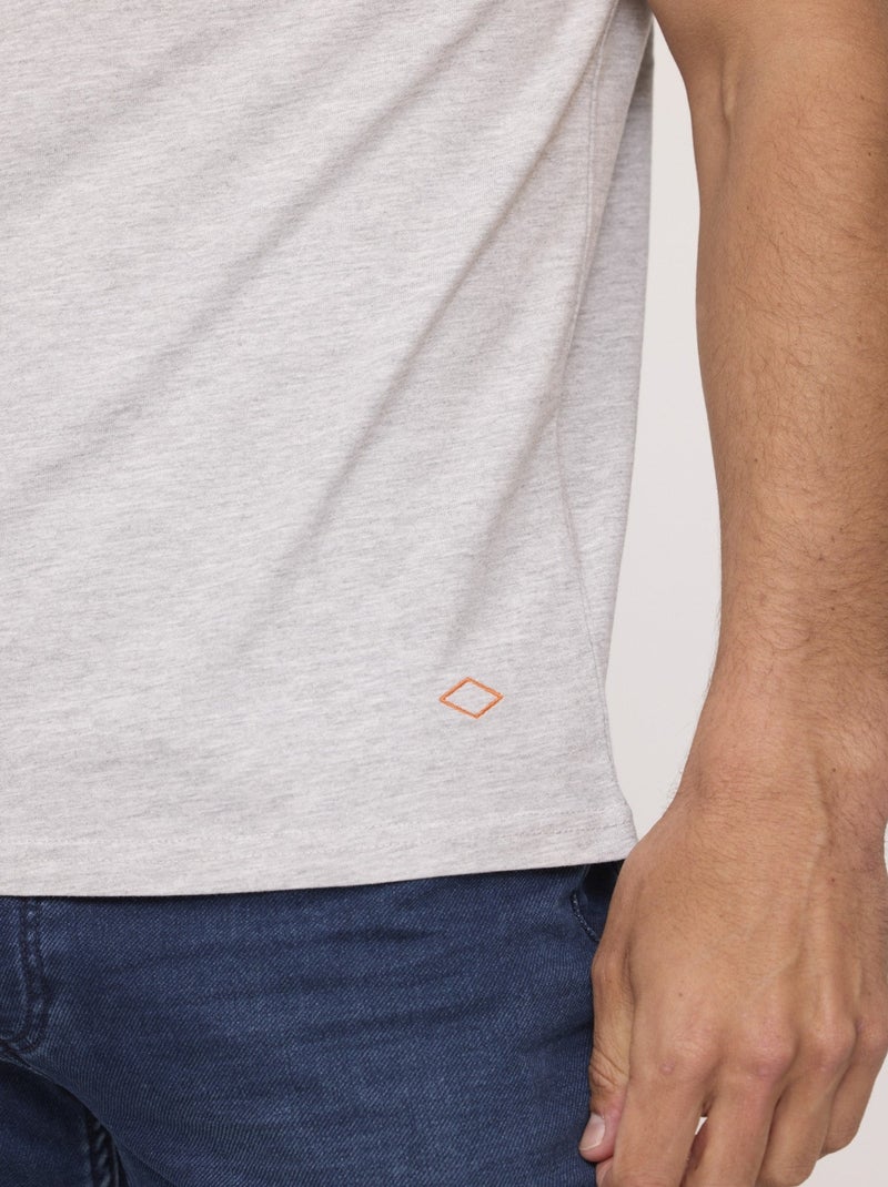 Lee Cooper - T-shirt AKILO Kaki vert Vert - Kiabi