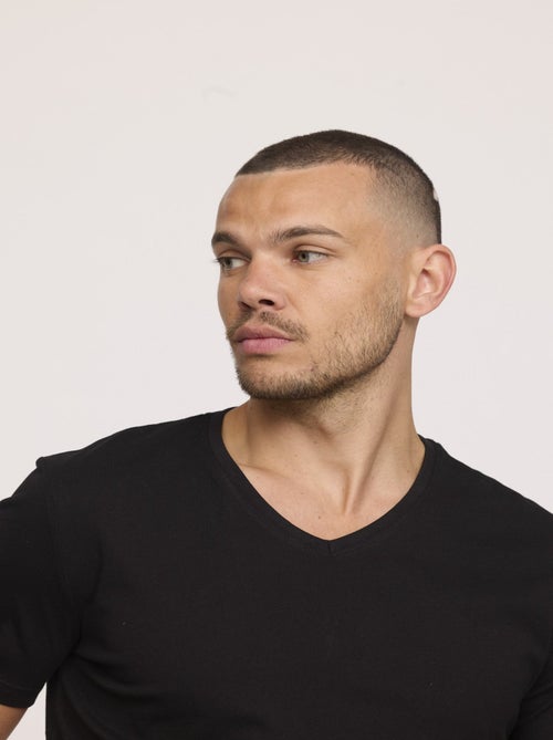 Lee Cooper - T-shirt AKILO Noir - Kiabi