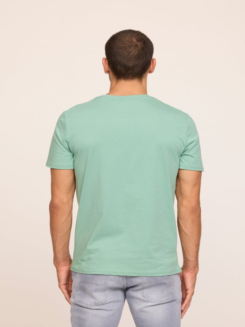 Lee Cooper - T-shirt AKOMO Opaline Vert clair - Kiabi