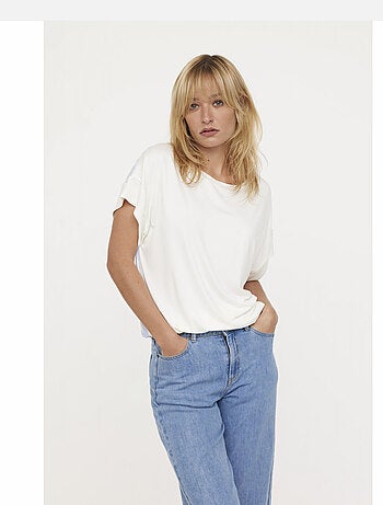 Lee Cooper - T-shirt ALABA Ivory