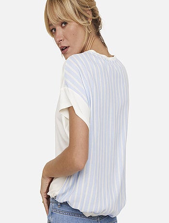 Lee Cooper - T-shirt ALABA Ivory