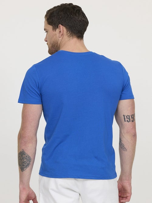 Lee Cooper - T-shirt ALEKO Bleu roi - Kiabi Lee Cooper - T-shirt ALEKO Bleu roi - Kiabi