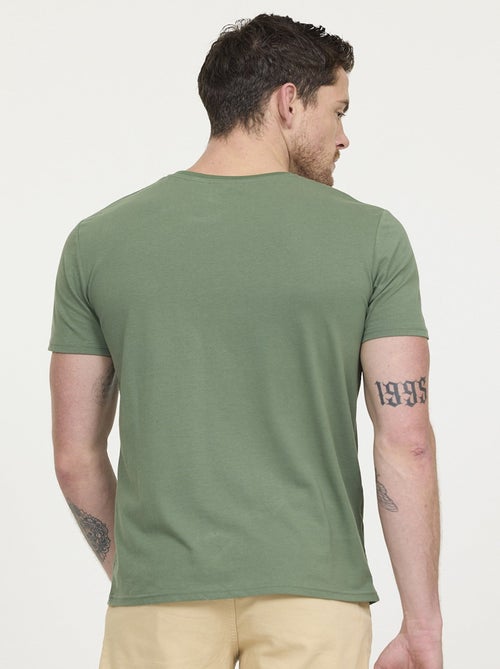 Lee Cooper - T-shirt ALEKO Kaki vert - Kiabi