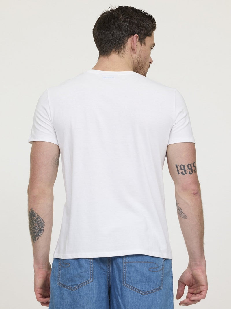 Lee Cooper - T-shirt ALMU Blanc Blanc - Kiabi