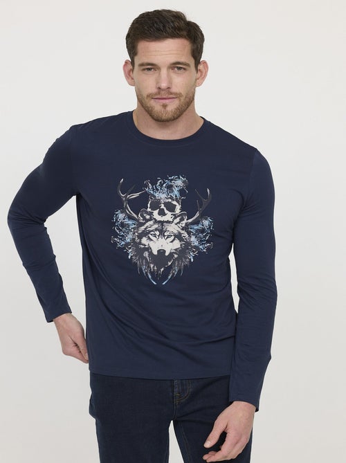 Lee Cooper - T-shirt ALOUPO Navy - Kiabi