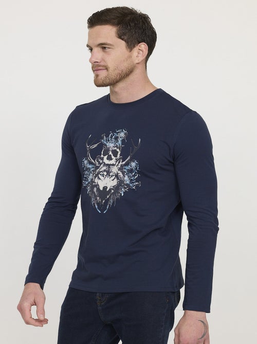 Lee Cooper - T-shirt ALOUPO Navy - Kiabi