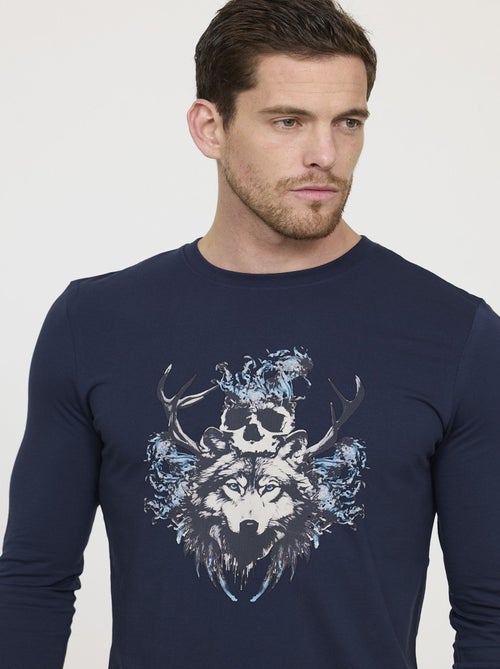 Lee Cooper - T-shirt ALOUPO Navy - Kiabi