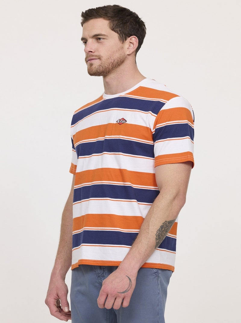 Lee Cooper - T-shirt ALOXI Orange Orange - Kiabi