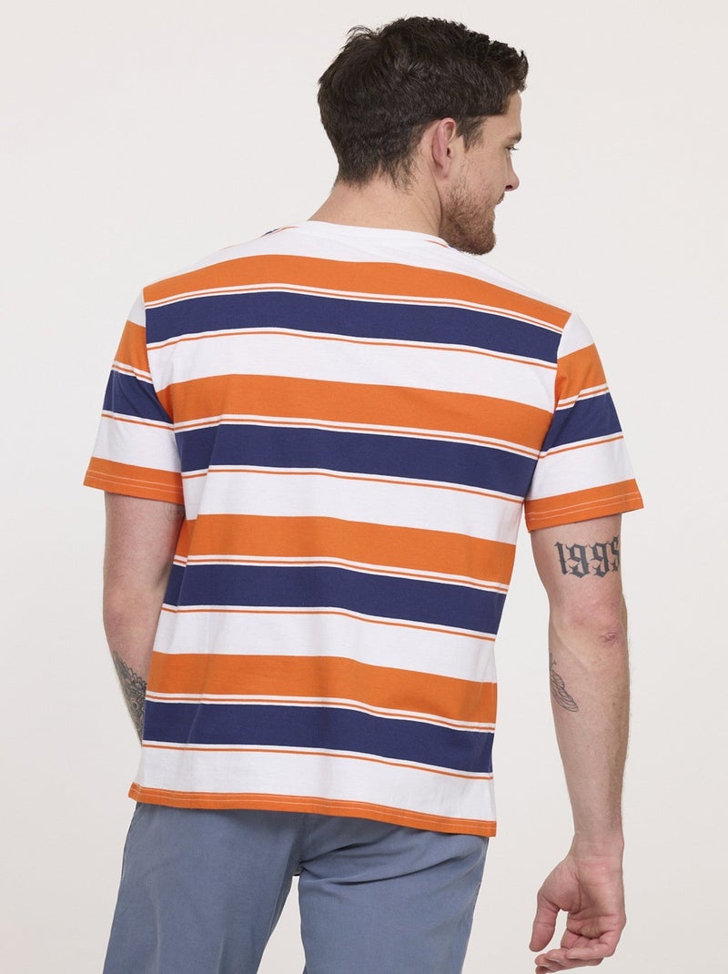 Lee Cooper - T-shirt ALOXI Orange Orange - Kiabi