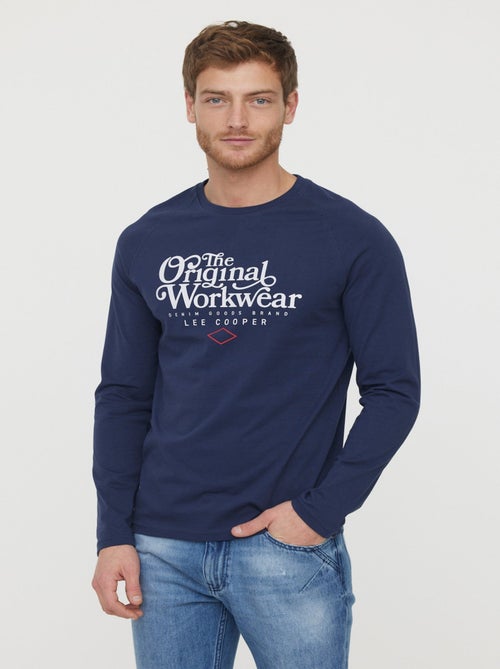 Lee Cooper - T-shirt Aluce Navy - Kiabi