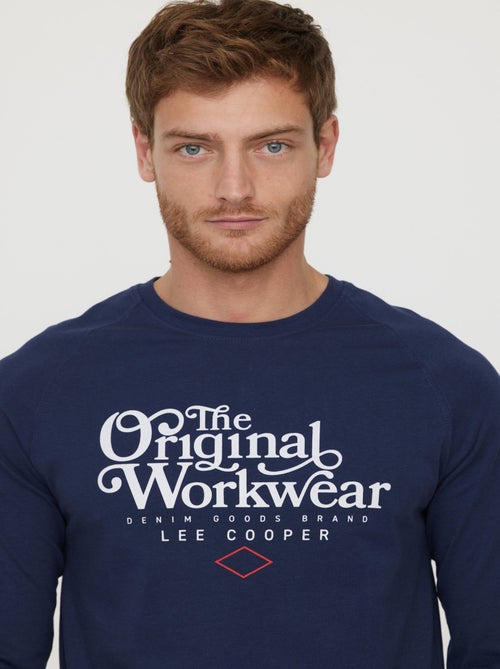 Lee Cooper - T-shirt Aluce Navy - Kiabi