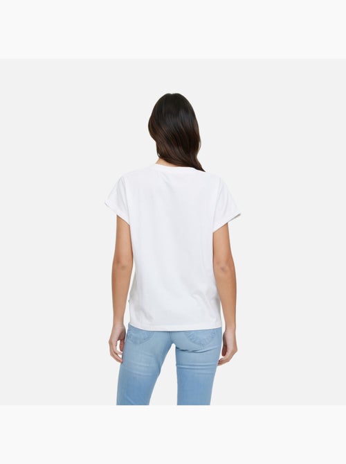 Lee Cooper - T-shirt ALYS MC Optic white - Kiabi