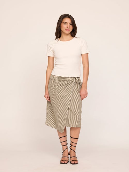 Lee Cooper - T-shirt ANICIA Ivoire - Kiabi