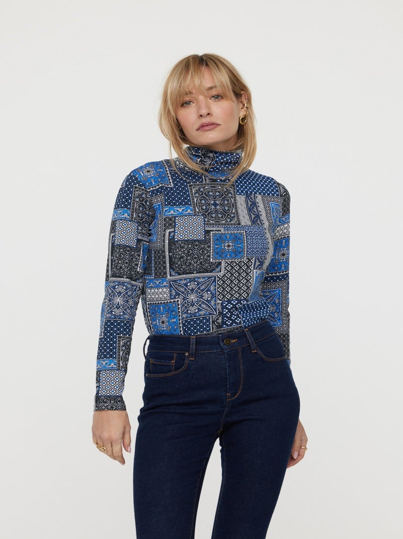 Lee Cooper - T-shirt Antia Majorelle Blue Bleu - Kiabi