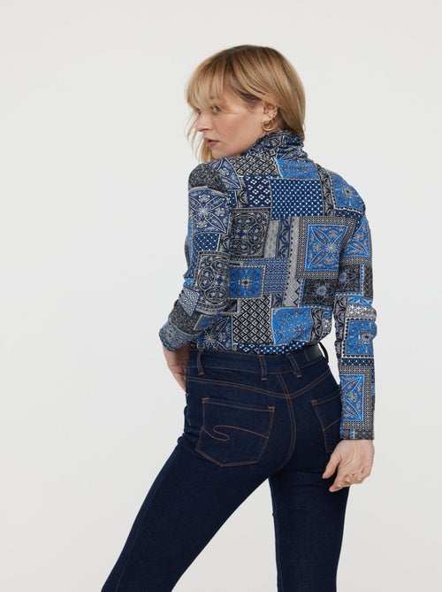 Lee Cooper - T-shirt Antia Majorelle Blue - Kiabi