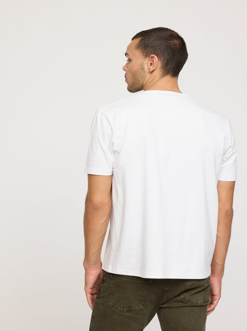 Lee Cooper - T-shirt Apacha Blanc - Kiabi