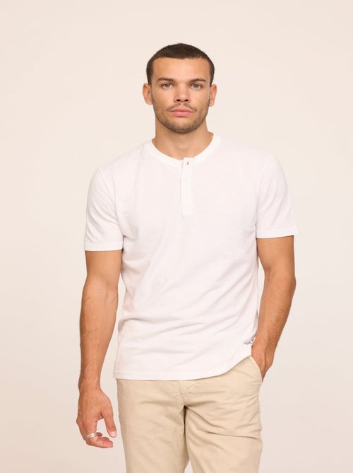 Lee Cooper - T-shirt APALO Blanc cassé - Kiabi