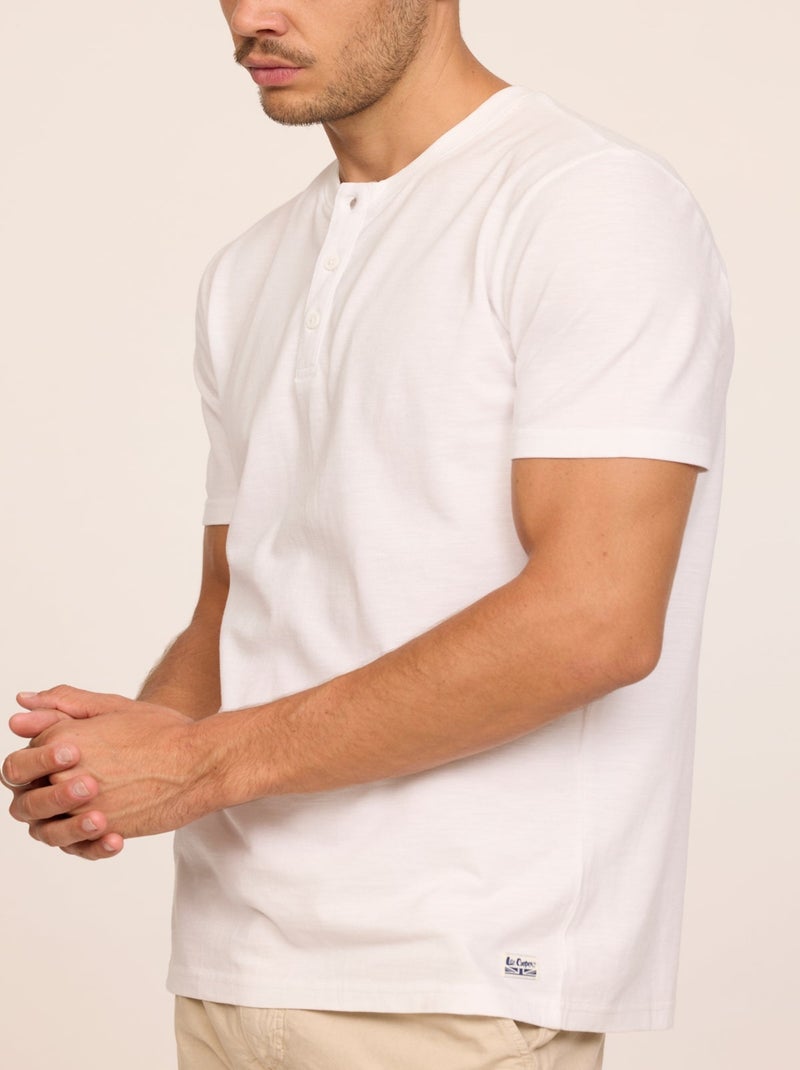 Lee Cooper - T-shirt APALO Blanc cassé Blanc - Kiabi