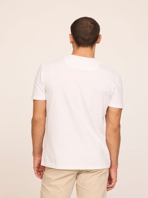 Lee Cooper - T-shirt APALO Blanc cassé - Kiabi