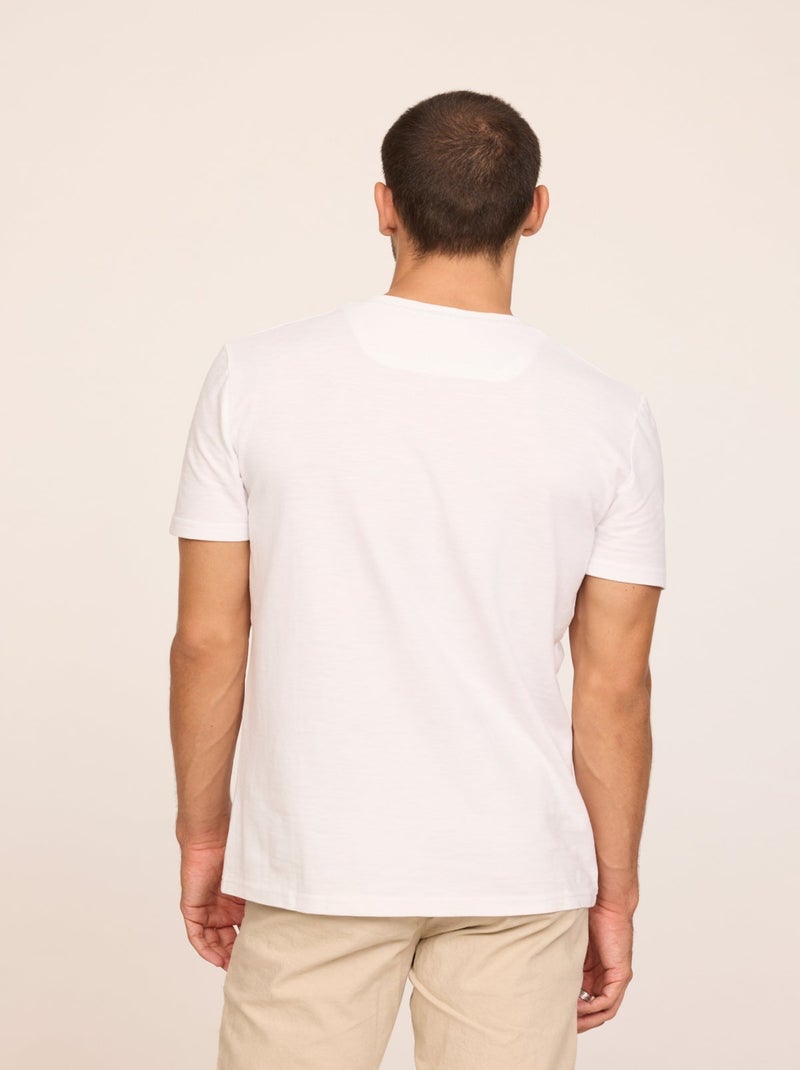 Lee Cooper - T-shirt APALO Blanc cassé Blanc - Kiabi