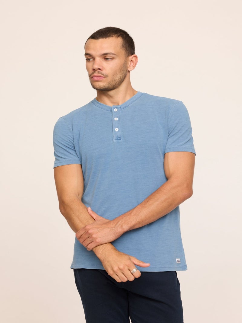 Lee Cooper - T-shirt APALO Gris bleu Gris froid - Kiabi