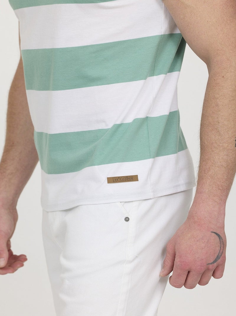 Lee Cooper - T-shirt APIRO Opaline Vert - Kiabi