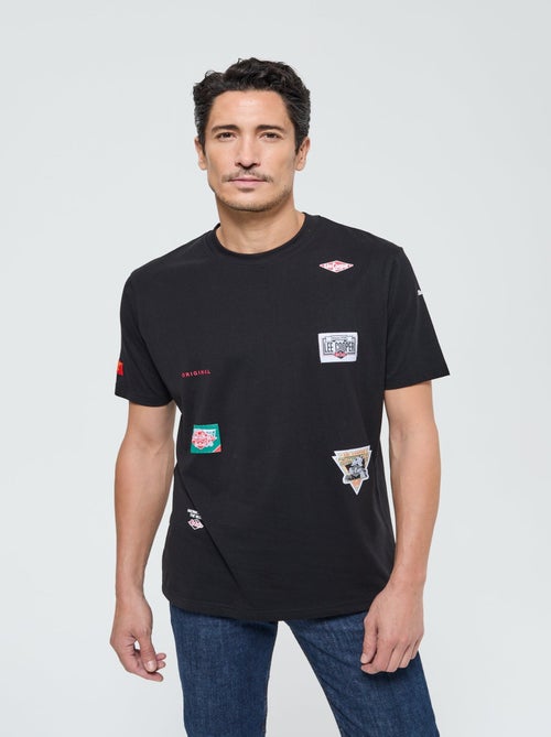 Lee Cooper - T-shirt Apropo Black - Kiabi