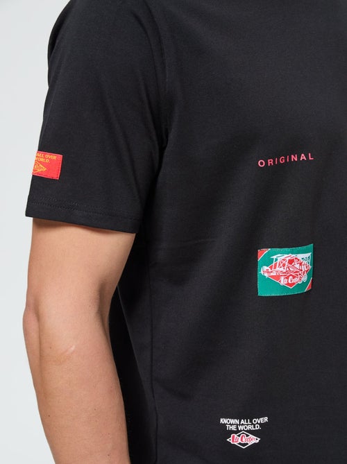 Lee Cooper - T-shirt Apropo Black - Kiabi