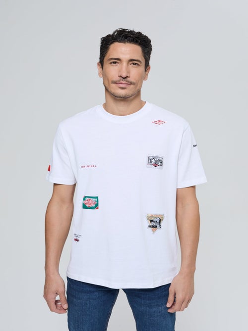 Lee Cooper - T-shirt Apropo Blanc - Kiabi