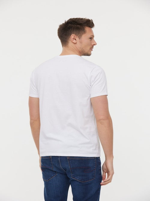 Lee Cooper - T-Shirt AREO Blanc - Kiabi