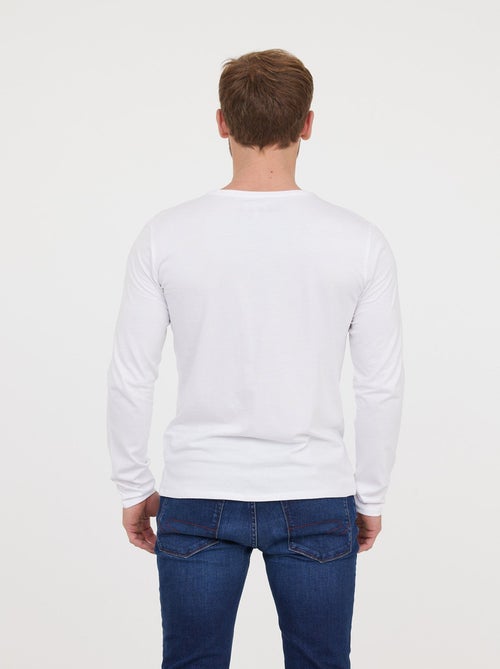 Lee Cooper - T-shirt AREO Blanc ML - Kiabi
