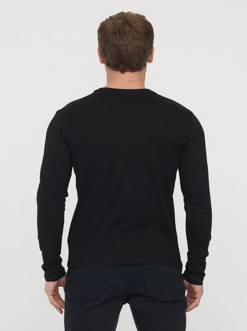 Lee Cooper - T-shirt Areo Noir ML - Kiabi