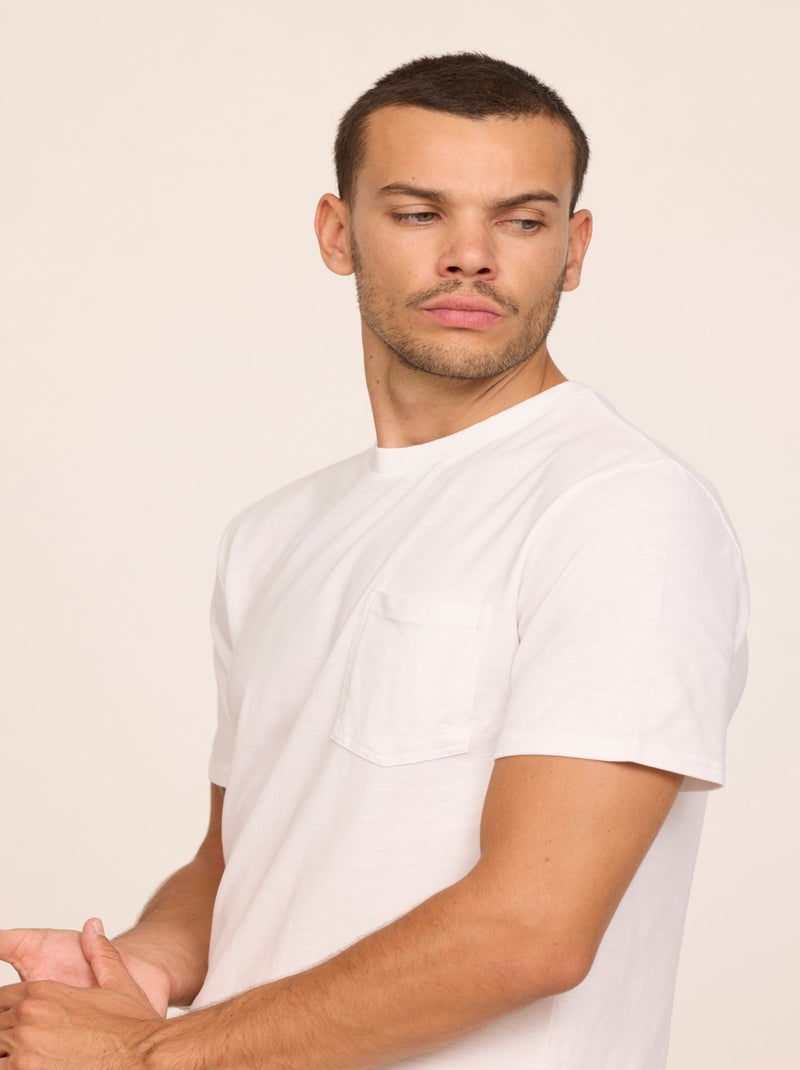 Lee Cooper - T-shirt ARICO Blanc cassé Blanc - Kiabi