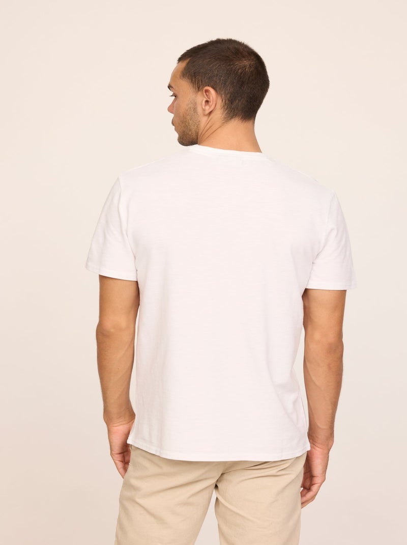 Lee Cooper - T-shirt ARICO Blanc cassé Blanc - Kiabi