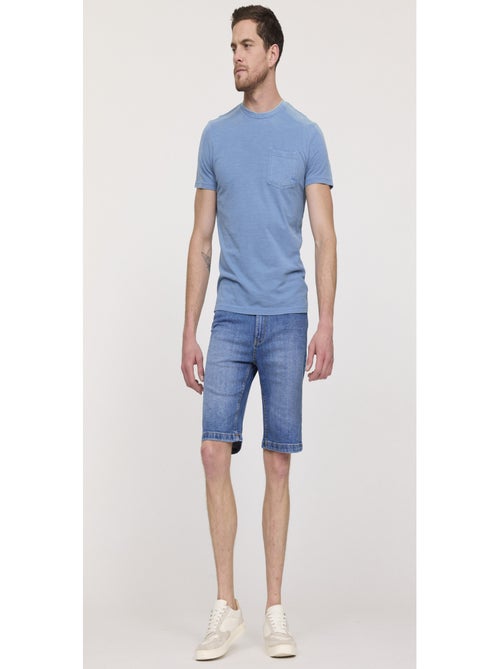 Lee Cooper - T-shirt ARICO Gris bleu - Kiabi