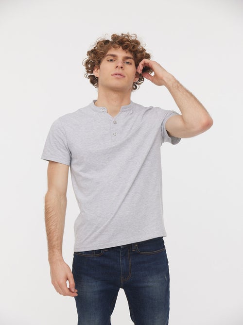 Lee Cooper - T-shirt Asilo Gris chine - Kiabi