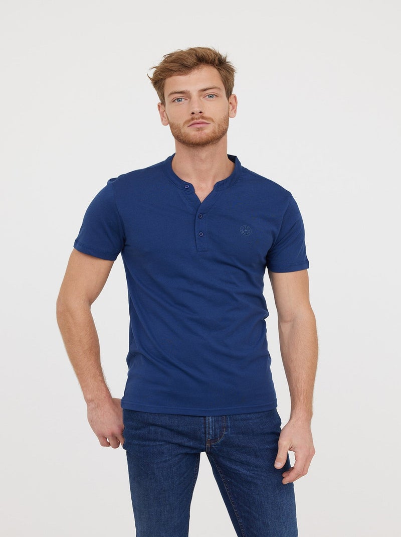 Lee Cooper - T-Shirt ASILO Marine Bleu - Kiabi